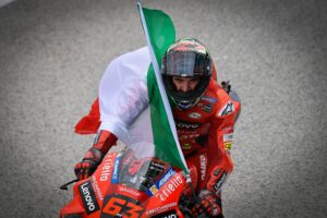 Francesco Bagnaia, vainqueur du GP de Saint-Marin de MotoGP